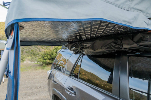 ROAM Adventure Co. Vagabond Lite Rooftop Tent - Slate Grey/Navy Blue
