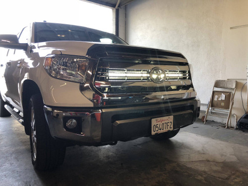 Cali Raised 42" Hidden Grille Curved LED Light Bar - 2014-2021 Toyota Tundra