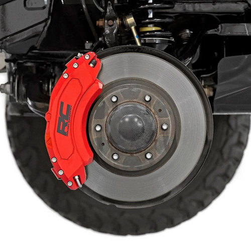 Rough Country Caliper Cover - Red | 2022-2025 Toyota Tundra