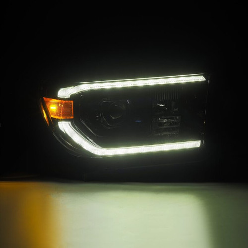 AlphaRex MK2 LUXX-Series LED Projector Headlights Black w/ Level Adjuster | 2007-2013 Toyota Tundra