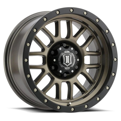 Icon Alloys Alpha Wheel | Bronze - Toyota 2005+ Tacoma/2003+ 4Runner Icon Alloys Alpha Wheel | Bronze - Toyota 2005+ Tacoma/2003+ 4Runner