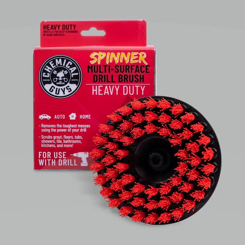 Chemical Guys Carpet Brush w/Drill Attachment - Heavy Duty Chemical Guys Carpet Brush w/Drill Attachment - Heavy Duty