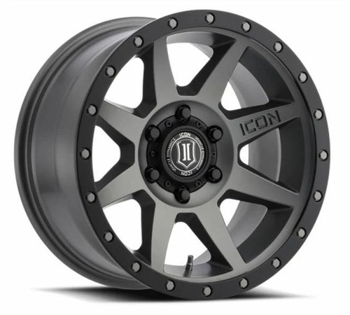 Icon Alloys Rebound Wheel | Titanium- Toyota 2005+ Tacoma/2003+ 4Runner Icon Alloys Rebound Wheel | Titanium- Toyota 2005+ Tacoma/2003+ 4Runner