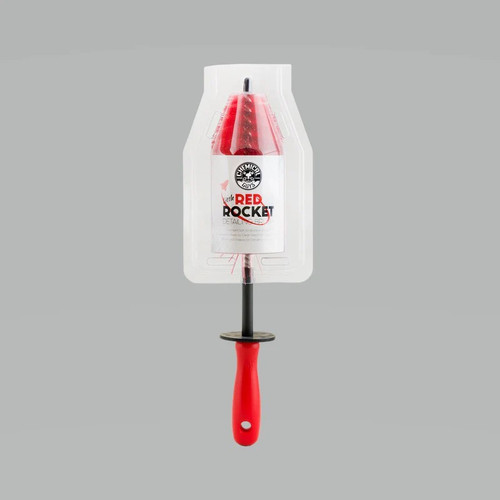 Chemical Guys Little Red Rocket Detailing Brush Chemical Guys Little Red Rocket Detailing Brush