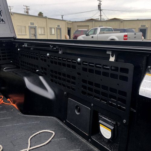 Cali Raised Truck Bed Side Molle System Panels For BAKFLIP Cover - 2005+ Toyota Tacoma