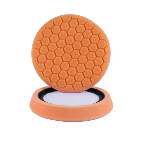 Chemical Guys Hex-Logic Self-Centered Medium-Heavy Cutting Pad - Orange - 7.5in Chemical Guys Hex-Logic Self-Centered Medium-Heavy Cutting Pad - Orange - 7.5in