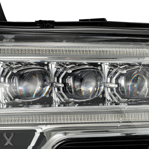 AlphaRex NOVA-Series LED Projector Headlights Chrome 2023-2016 Toyota Tacoma (880706)