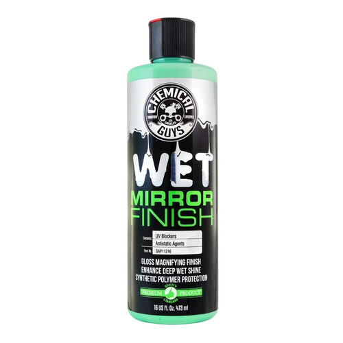 Chemical Guys Wet Mirror Finish Ultra Slick Gloss Magnifier - 16oz Chemical Guys Wet Mirror Finish Ultra Slick Gloss Magnifier - 16oz