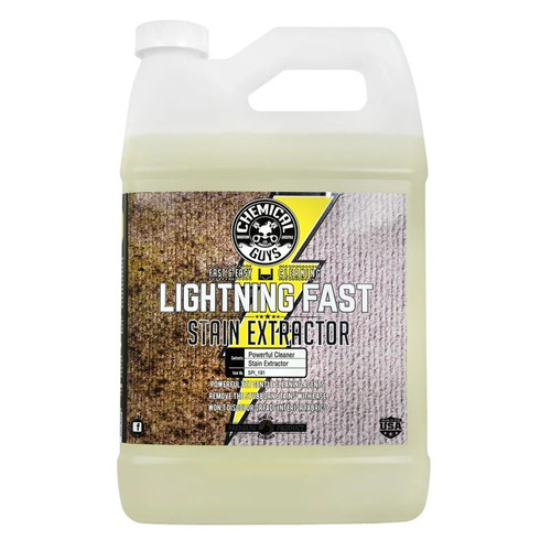 Chemical Guys Lightning Fast Carpet & Upholstery Stain Extractor - 1 Gallon Chemical Guys Lightning Fast Carpet & Upholstery Stain Extractor - 1 Gallon