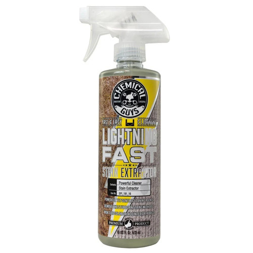 Chemical Guys Lightning Fast Carpet & Upholstery Stain Extractor - 16oz Chemical Guys Lightning Fast Carpet & Upholstery Stain Extractor - 16oz