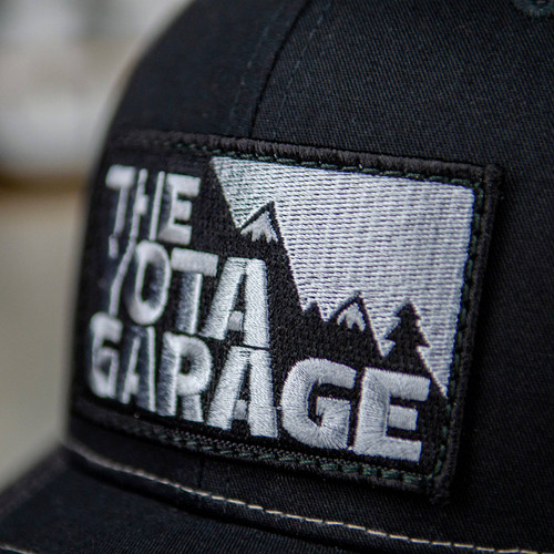 TheYotaGarage v.1 Patch Trucker Hat (Black/Grey)