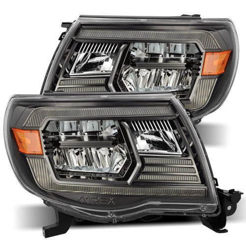 AlphaRex LUXX-Series LED Crystal Headlights Alpha-Black - 2005-2011 Toyota Tacoma ( 880733) AlphaRex LUXX-Series LED Crystal Headlights Alpha-Black - 2005-2011 Toyota Tacoma ( 880733)