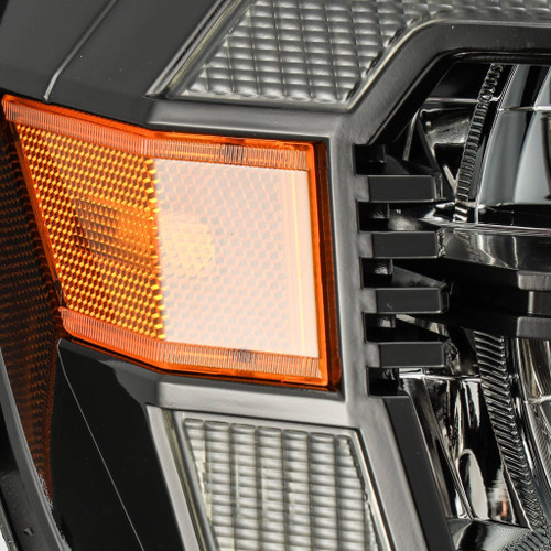 AlphaRex LUXX-Series LED Crystal Headlights Alpha-Black - 2005-2011 Toyota Tacoma ( 880733)