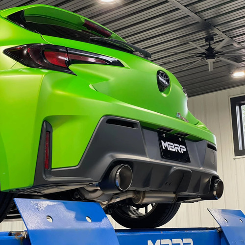 MBRP Dual Split 3" Catback Exhaust w/ Carbon Fiber Tips | 2023+ Toyota Corolla