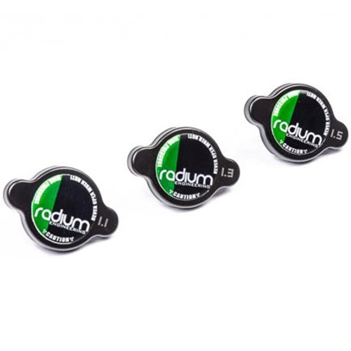 Radium Engineering Radiator Cap 1.1 Bar Black - Type B | Universal Radium Engineering Radiator Cap 1.1 Bar Black - Type B | Universal