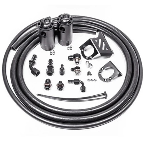 Radium Engineering Dual Catch Can Kit | 2005-2023 Toyota Tacoma Radium Engineering Dual Catch Can Kit | 2005-2023 Toyota Tacoma