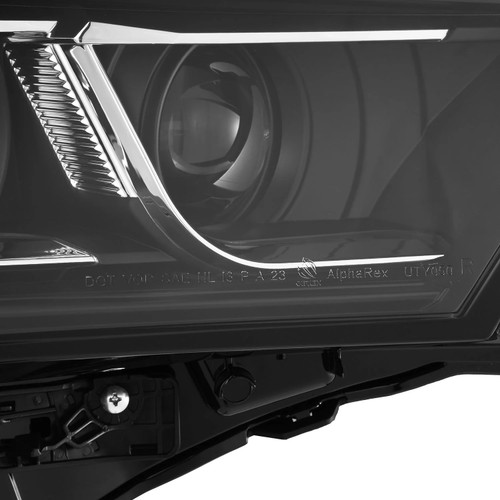 AlphaRex LUXX-Series Black LED Headlights | 2023+ Toyota Sequoia