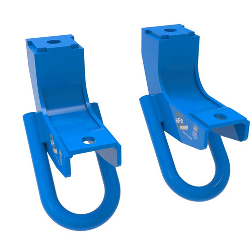aFe Control Front Tow Hooks Blue | 2022-2025 Toyota Tundra aFe Control Front Tow Hooks Blue | 2022-2025 Toyota Tundra