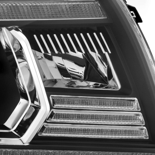 AlphaRex NOVA-Series LED Projector Headlights Black - 2005-2011 Toyota Tacoma (880742)