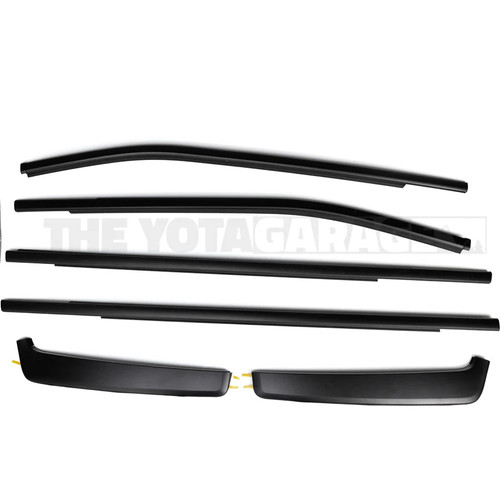 Toyota OEM Black Window Trim Kit | 2022-2025 Toyota Tundra Toyota OEM Black Window Trim Kit | 2022-2025 Toyota Tundra
