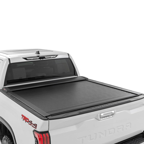 Rough Country Retractable Hard Bed Cover | 2022-2025 Toyota Tundra Rough Country Retractable Hard Bed Cover | 2022-2025 Toyota Tundra
