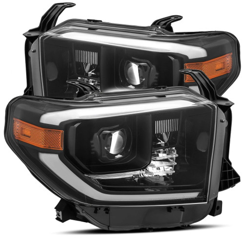AlphaRex PRO-Series Projector Headlights Alpha-Black - 2014-2021 Toyota Tundra (880718) AlphaRex PRO-Series Projector Headlights Alpha-Black - 2014-2021 Toyota Tundra (880718)
