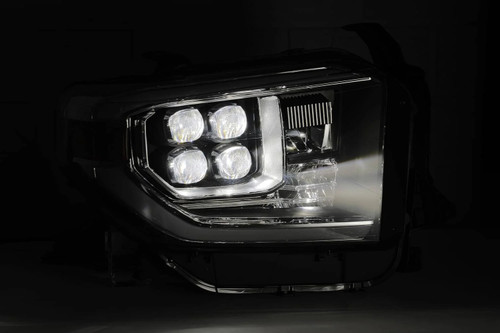 AlphaRex NOVA-Series LED Projector Headlights Black - 2014-2021 Toyota Tundra (880730)
