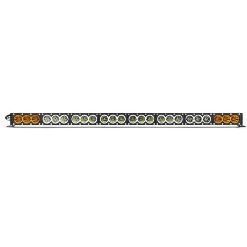 Cali Raised 43" Slim Single Row Amber/White Dual Function LED Bar Cali Raised 43" Slim Single Row Amber/White Dual Function LED Bar