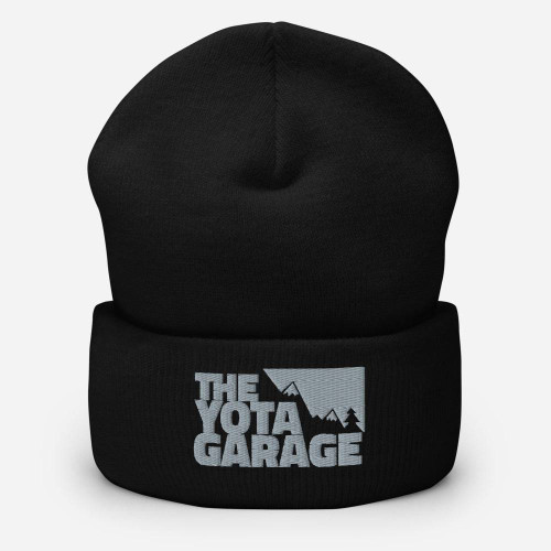 TheYotaGarage v.1 Cuffed Beanie w/Grey Embroidery TheYotaGarage v.1 Cuffed Beanie w/Grey Embroidery