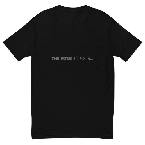 TheYotaGarage v.1 Black T-Shirt w/Grey Logo TheYotaGarage v.1 Black T-Shirt w/Grey Logo