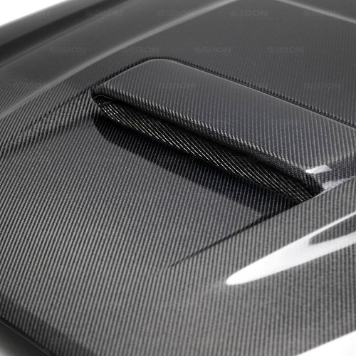 Seibon TR-Style Carbon Fiber Hood  - 2023-2016 Toyota Tacoma (HD18TYTA-TR)