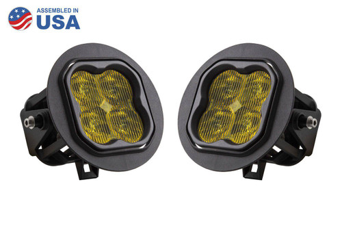 Diode Dynamics Yellow/Amber SS3 LED Fog Light Kit | 2005-2011 Toyota Tacoma
