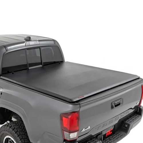 Rough Country Soft Roll UP Bed Cover | 2023-2016 Toyota Tacoma w/5ft Bed Rough Country Soft Roll UP Bed Cover | 2023-2016 Toyota Tacoma w/5ft Bed