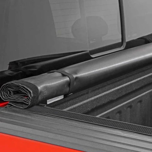 Rough Country Soft Roll UP Bed Cover | 2023-2016 Toyota Tacoma w/5ft Bed