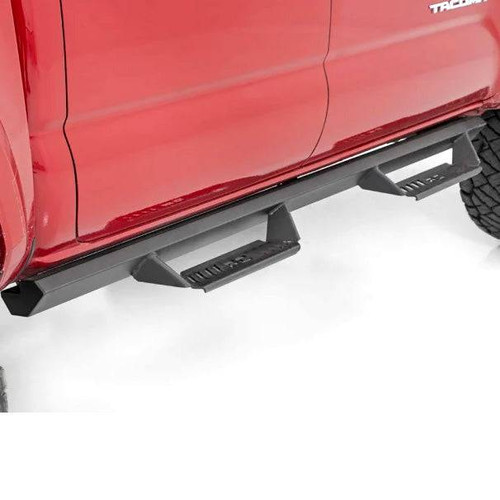 Rough Country AL2 Side Drop Steps | 2005+ Toyota Tacoma w/Double Cab (AL405202)