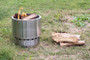 Rough Country Stainless Steel Smokeless Fire Pit w/Carry Bag (117515)