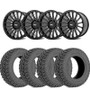 Rough Country 35X12.50R20 Tires & Rough Country 97 Series Wheel Package | 2022-2026 Toyota Tundra