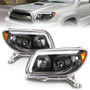 ANZO Projector Headlights Plank Style Black | 2006-2009 Toyota 4Runner