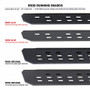 GoRhino RB30 Running Boards - Complete Kit with Brackets and Drop Steps | 2024-2026 Toyota Tacoma