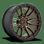 Fuel Rebel Wheels | Matte Bronze w/Black Lip Fuel Rebel Wheels | Matte Bronze w/Black Lip