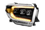 Morimoto XB LED Headlights-Amber DRL | 2014-2020 Toyota Tundra (LF532.2-A-ASM)