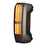 AlphaRex NOVA-Series Prismatic LED Tail Lights Black | 2022-2026 Toyota Tundra