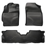 Husky Liners Weatherbeater Floor Liners Black- Front & Rear | 2017-2012 Toyota Prius V