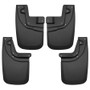 Husky Liners Mud Guards Black - Front & Rear | 2015-2005 Toyota Tacoma