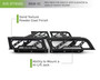 DV8 Offroad Bed Rack | 2005-2022 Toyota Tacoma (RRUN-01)