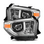 AlphaRex MK II PRO-Series Halogen Projector Headlights Chrome | 2021-2014 Toyota Tundra