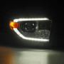 AlphaRex MK II PRO-Series Halogen Projector Headlights Chrome | 2021-2014 Toyota Tundra