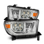 AlphaRex MK II NOVA-Series LED Projector Headlights Chrome (With Level Adjuster) | 2007-2013 Toyota Tundra