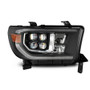 AlphaRex MK II NOVA-Series LED Projector Headlights Black (With Level Adjuster) | 2008-2017 Toyota Sequoia