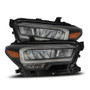 AlphaRex LUXX-Series LED Crystal Headlights - Black | 2016-2023 Toyota Tacoma